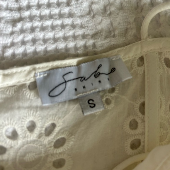 Sabo white eyelet dress - Picture 5 of 5